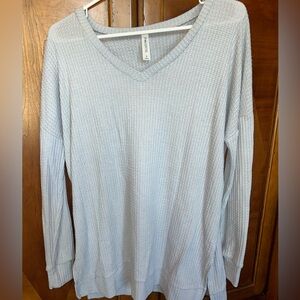 Grey oversized long sleeve size small